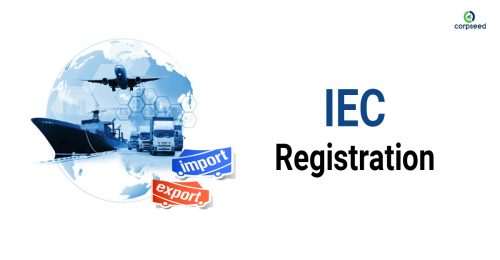 IEC Registration (import export code) Corpseed